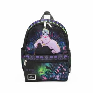 WondaPop Disney Villains The Little Mermaid Ursula Sea Witch Nylon Mini Backpack